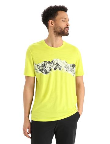 Shine Icebreaker Merino Tech Lite II Short Sleeve Remarkable Range Men's T Shirts | AU 1206YXFU